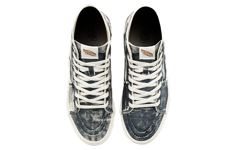 

Высокие конические кроссовки Vans Unisex Eco Theory Sk8-Hi Синий/Белый