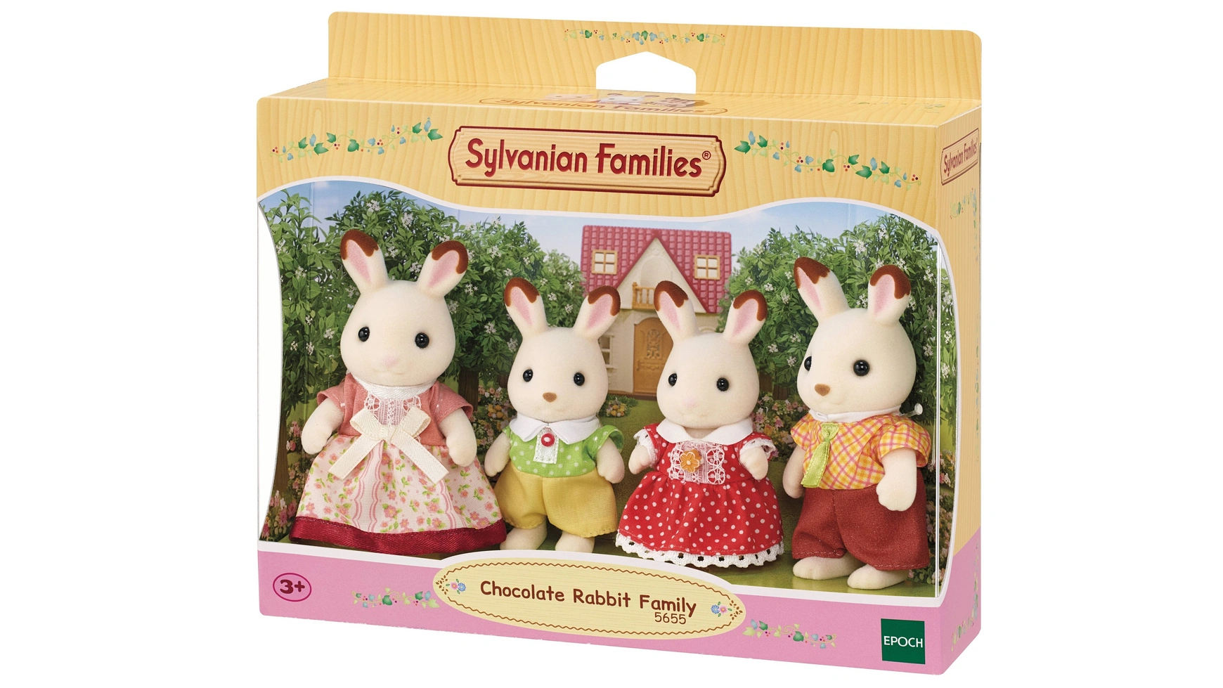 Sylvanian Families Семья шоколадных кроликов 5655