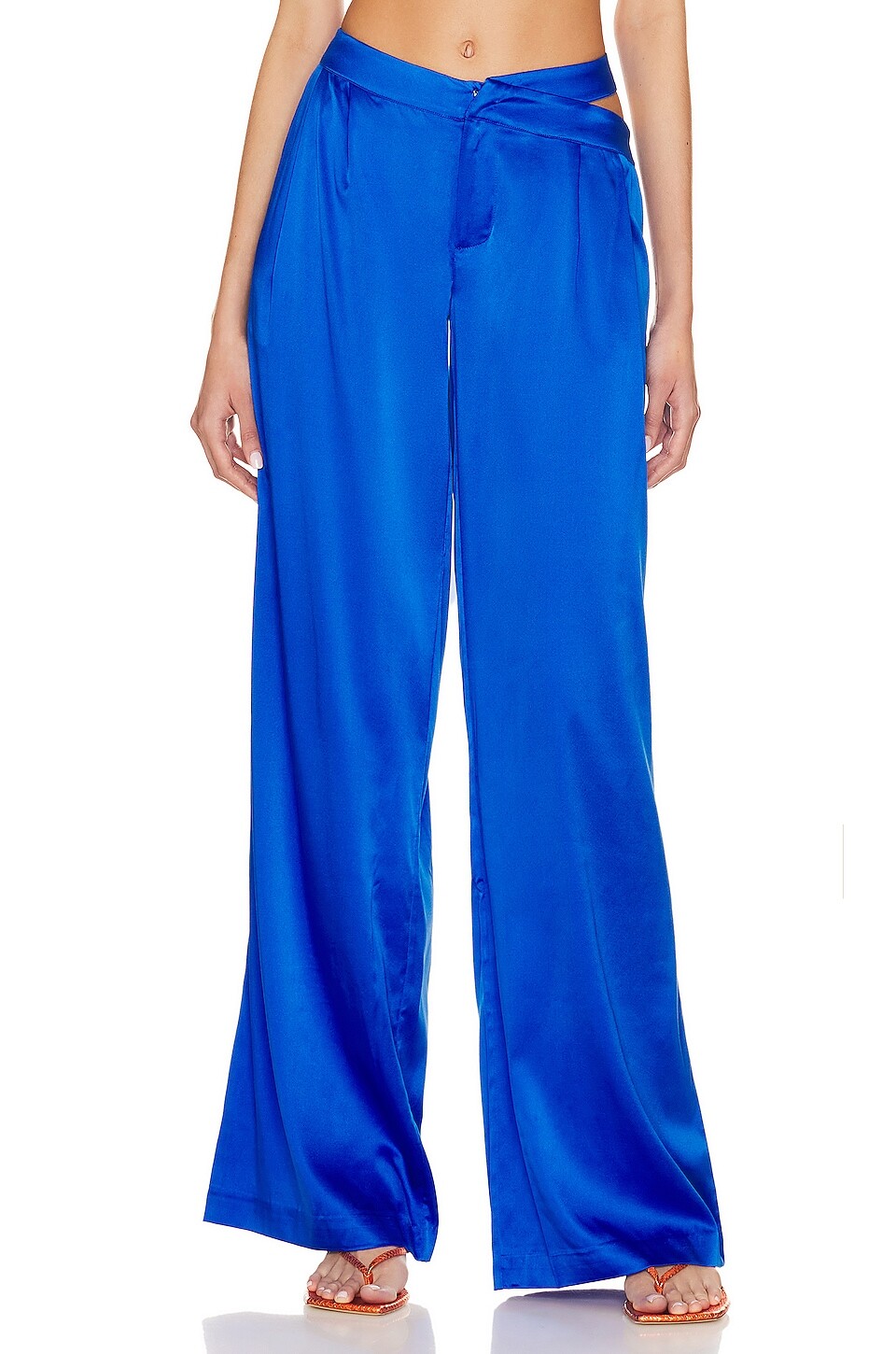 

Брюки SER.O.YA Zarri Silk, цвет Royal Blue