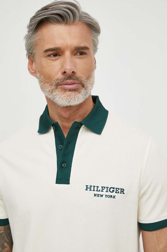 

Поло Tommy Hilfiger, бежевый