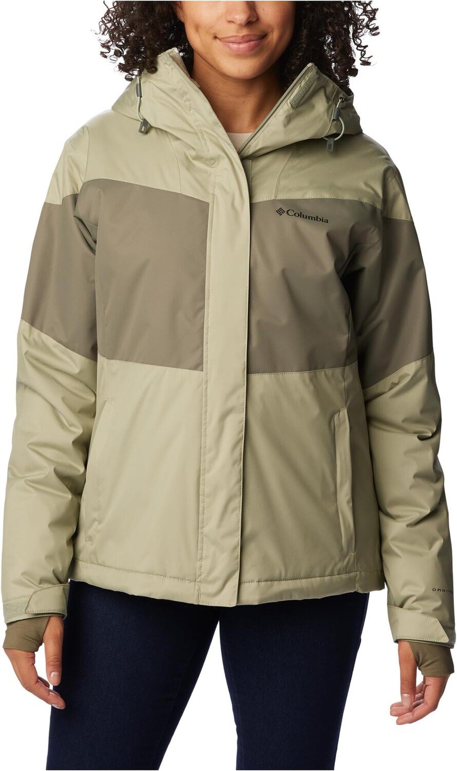 

Утепленная куртка Tipton Peak II Columbia, цвет Safari/Stone Green