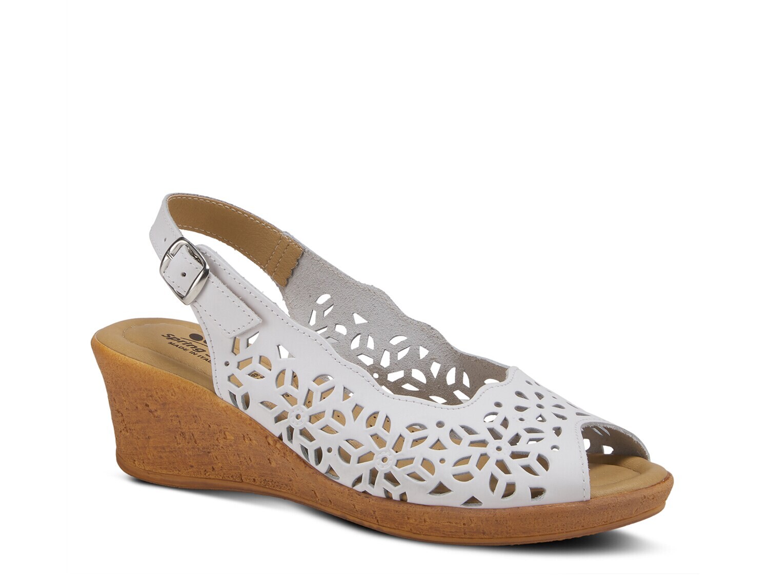 

Сандалии на танкетке Spring Step Footsie, белый