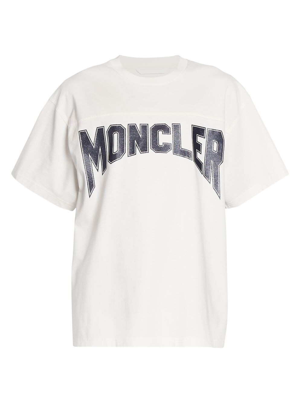 

Футболка с логотипом из джерси Moncler, белый