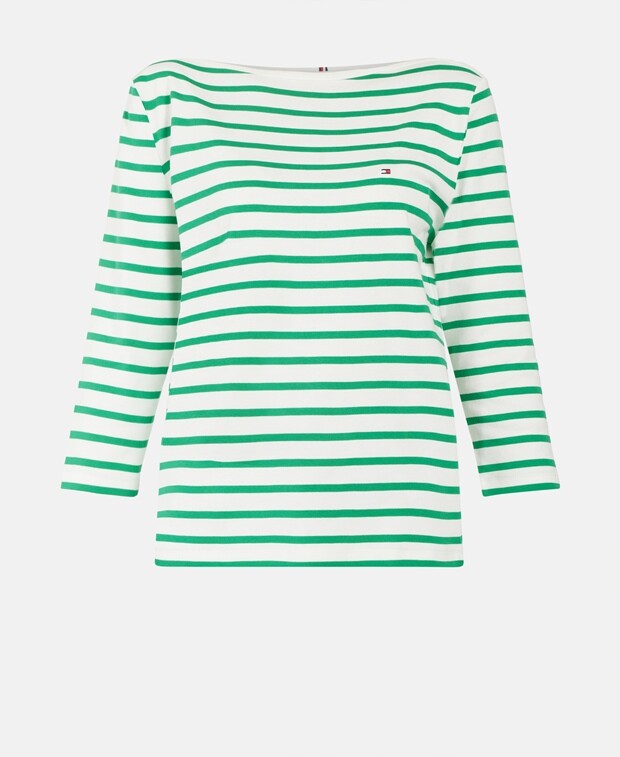 

Топ с длинными рукавами Tommy Hilfiger Curve, зеленый