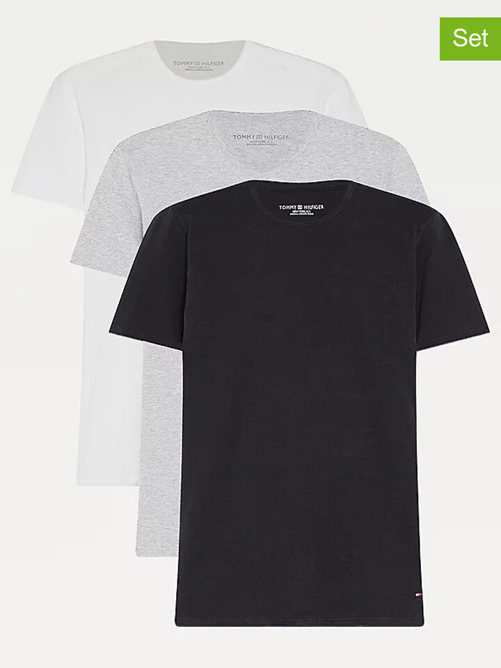 

Футболка Tommy Hilfiger 3er Set: s, черный