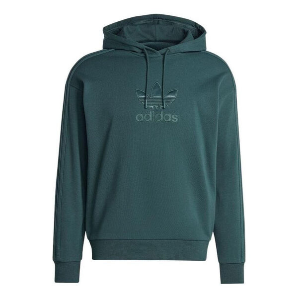 

Толстовка с капюшоном adicolor trefoil Adidas, зеленый
