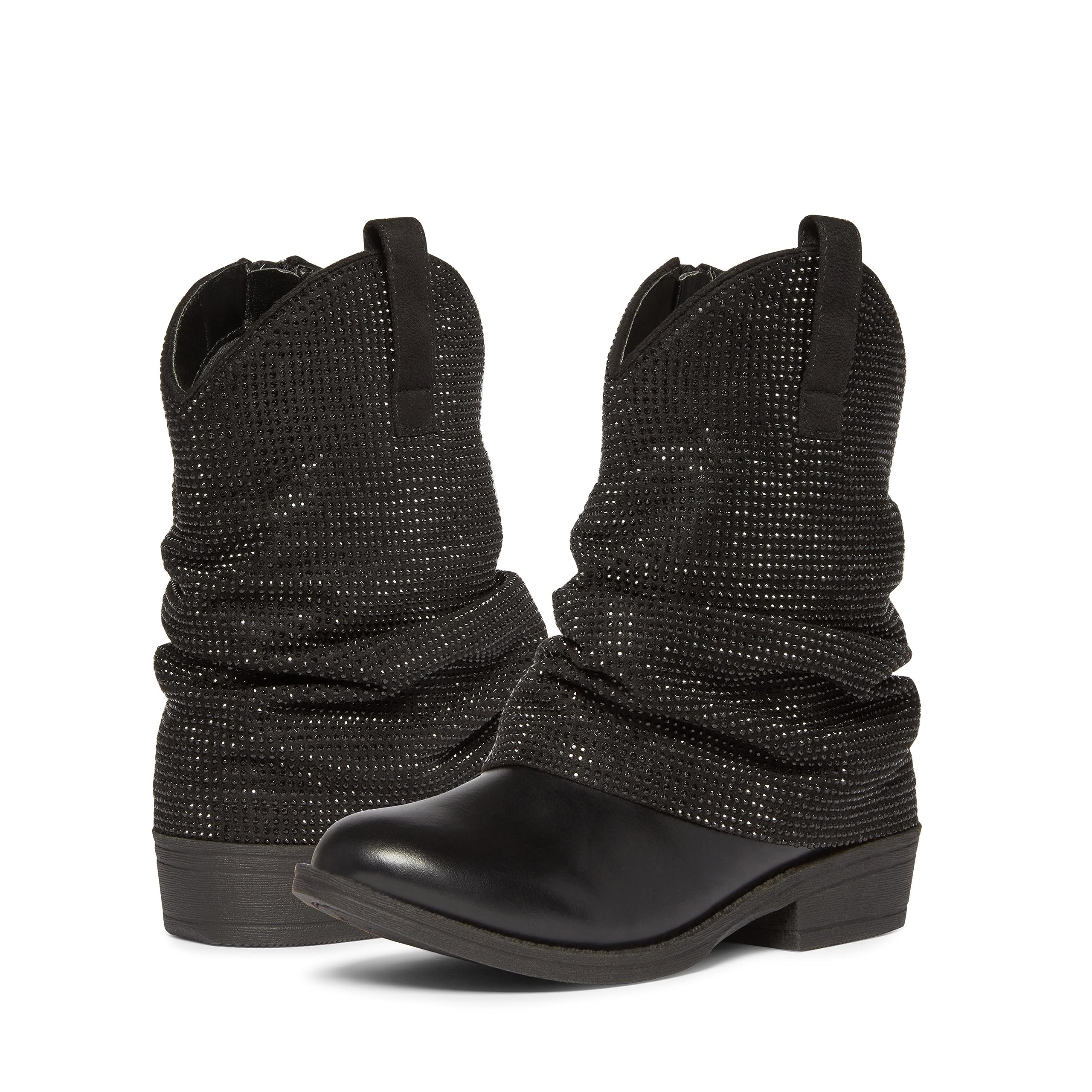 

Ботинки Steve Madden Kids Lassy (Little Kid/Big Kid), черный