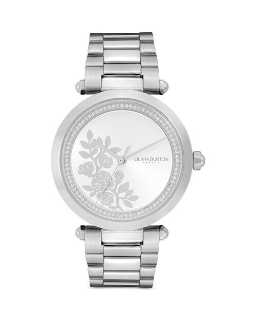 

Часы Signature Floral, 34 мм Olivia Burton, цвет Silver
