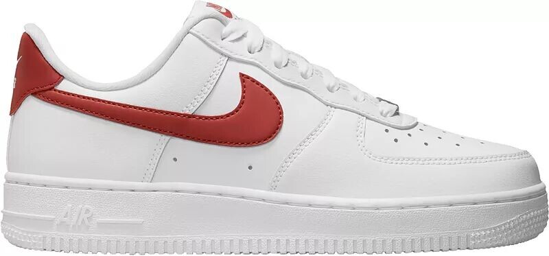

Женские кроссовки Nike Air Force 1 '07, белый/темно-оранжевый