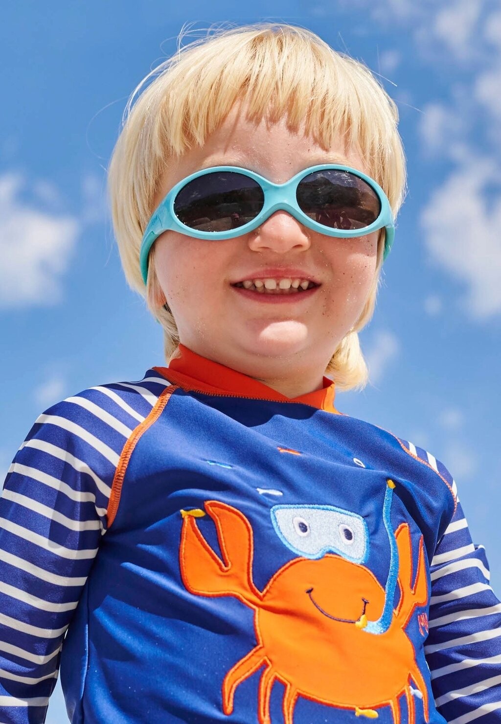 

Рубашка для серфинга Crab Sun Protection JoJo Maman Bébé, цвет navy