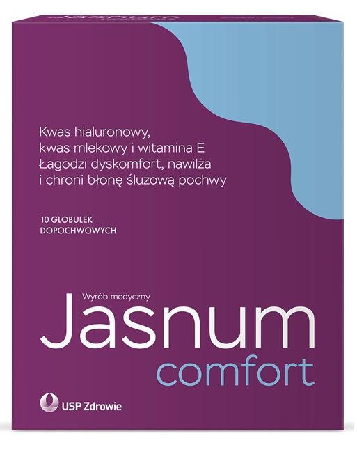 Jasnum Comfort шарики для облегчения вагинальных заболеваний, 10 шт.