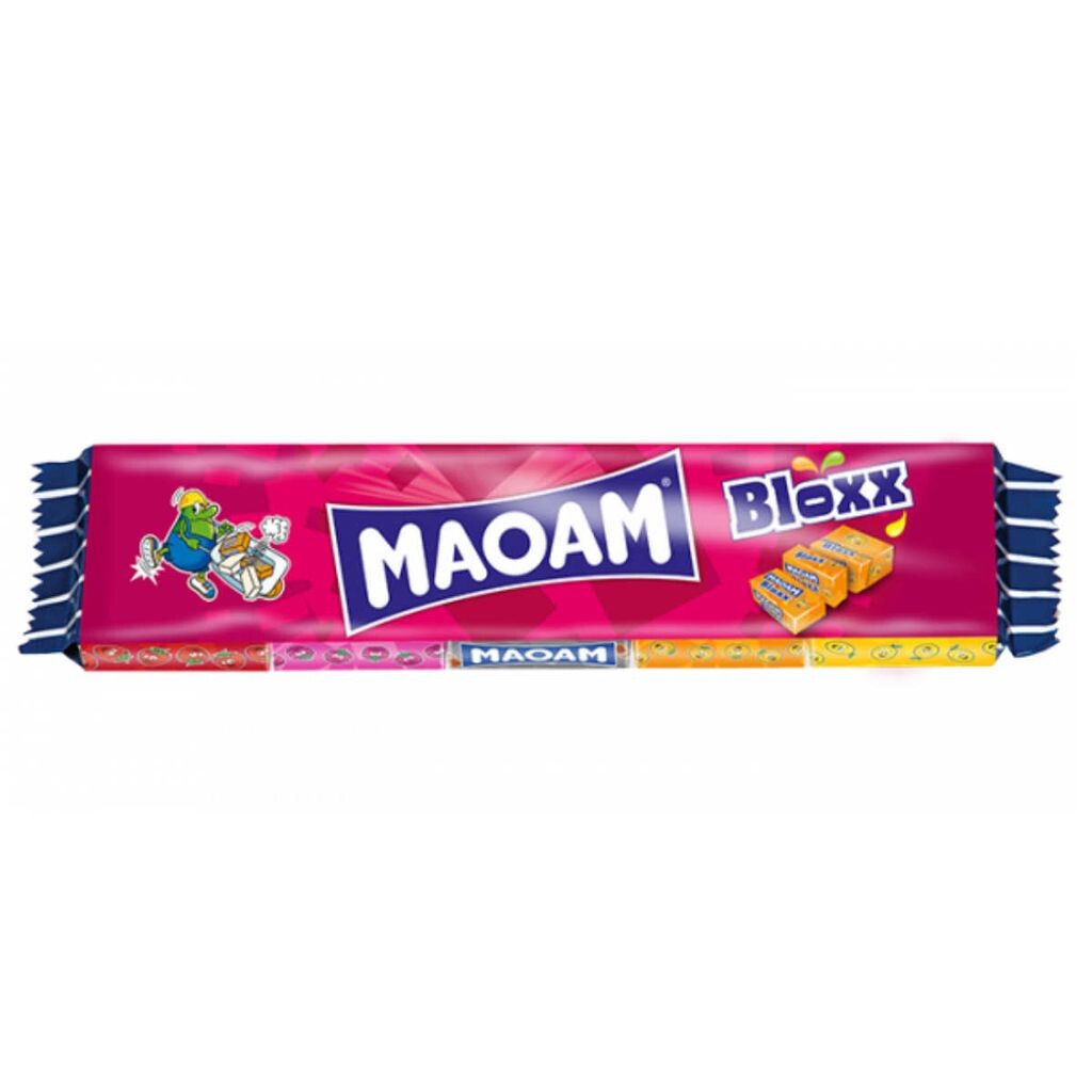 

Maoam Bloxx 10х5 жевательных конфет в индивидуальной упаковке, 5 шт., сортированные, 220 г. Haribo