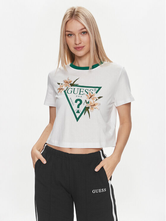 

Футболка свободного покроя Guess, белый