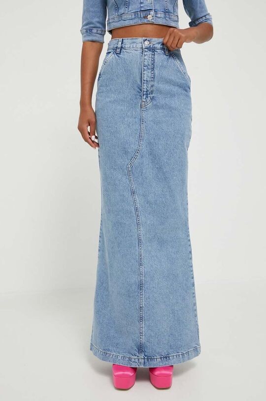 

Джинсовая юбка Moschino Jeans, синий