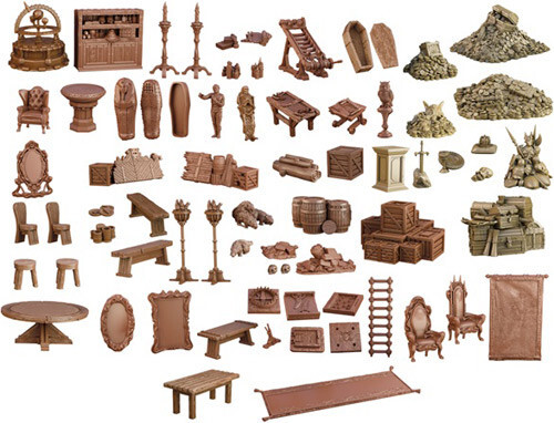 

Аксессуары Mantic Games Terrain Crate: Dungeon Depths