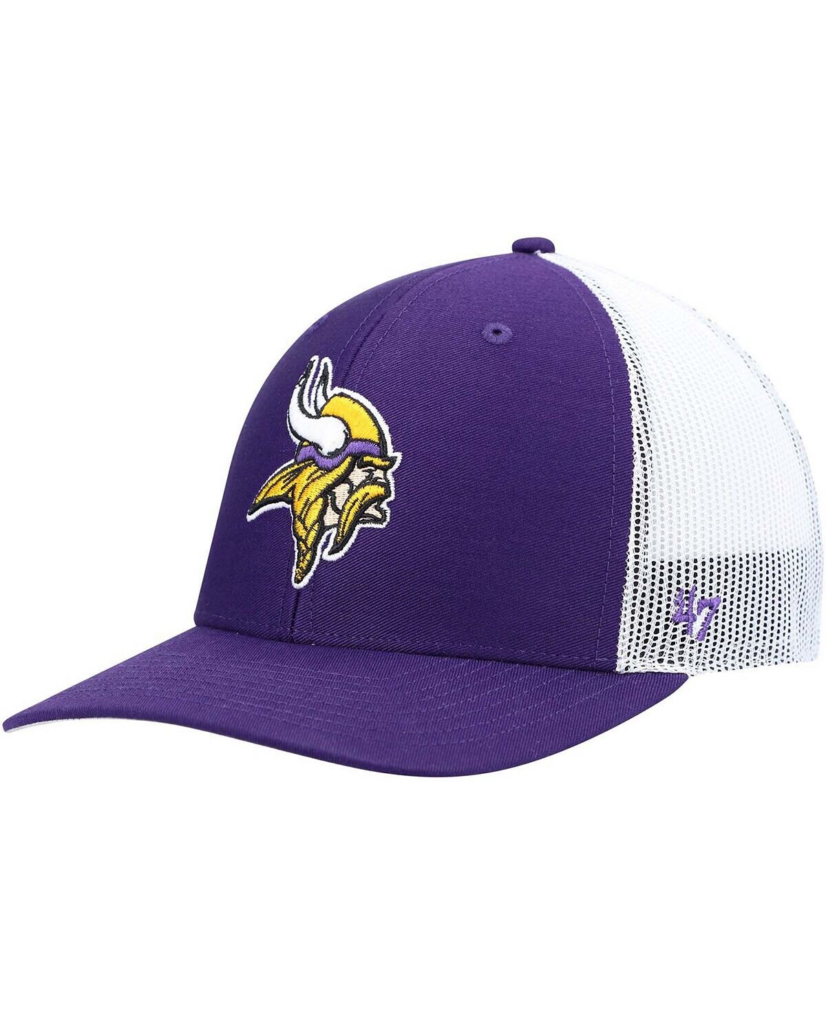 

Мужская фиолетово-белая кепка Minnesota Vikings Trucker Snapback '47 Brand