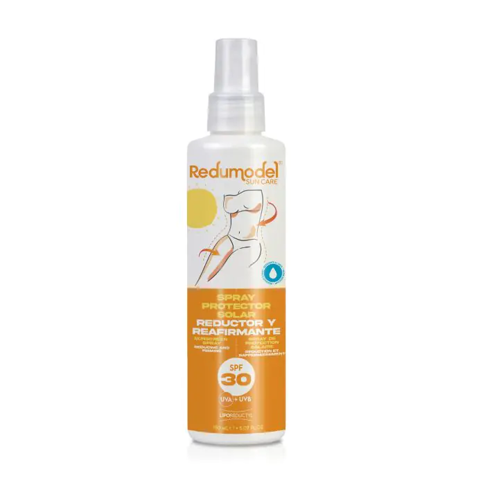 

Солнцезащитный крем spray protector solar reductor y reafirmante Redumodel, объем spf 30 150 мл