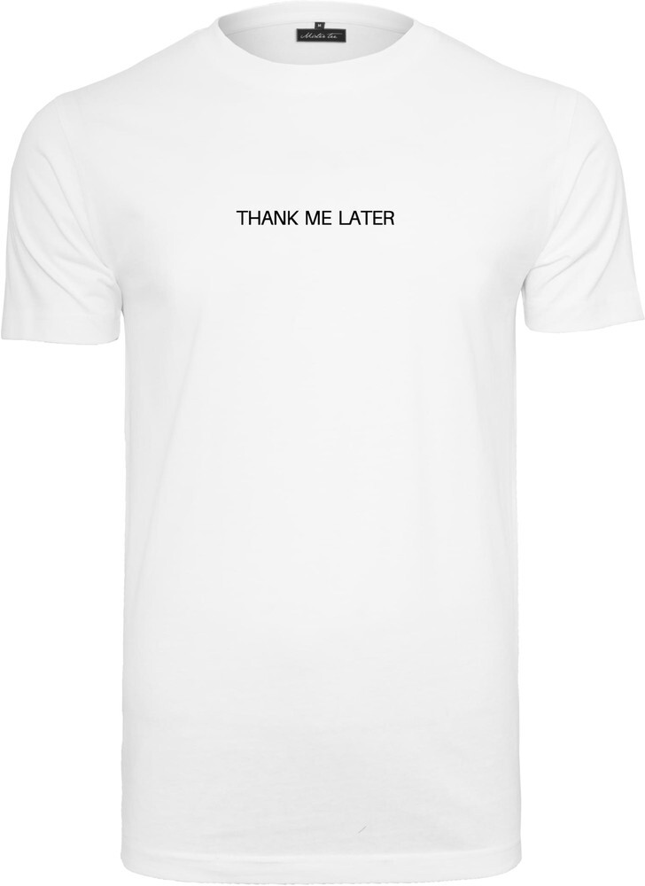 цена Футболка Mister Tee Thank Me Later Tee, белый