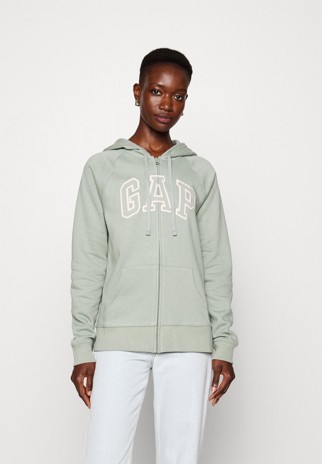 

Толстовка на молнии GAP, Серый