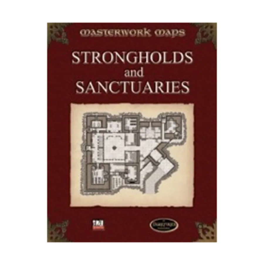 

Strongholds and Sanctuaries, Masterwork Maps (d20), мягкая обложка