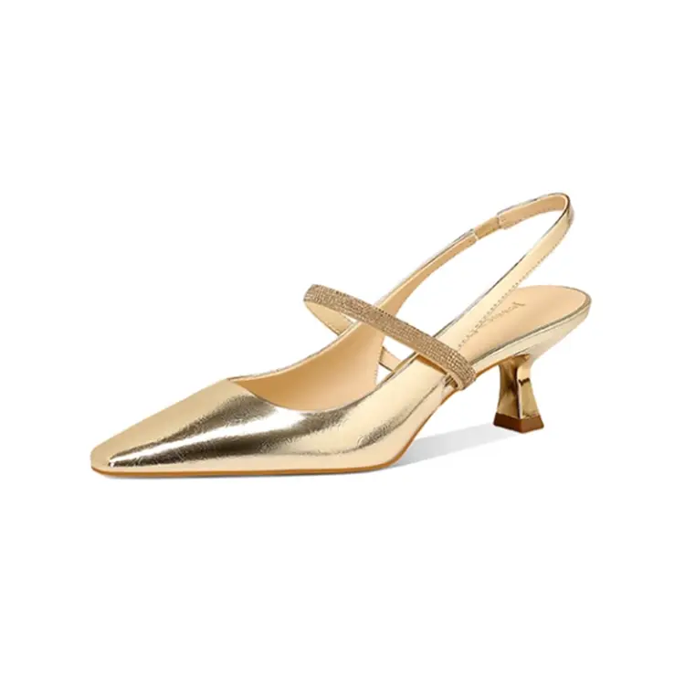 

Туфли женские на высоком каблуке Jessica Sophia, цвет Glazed gold