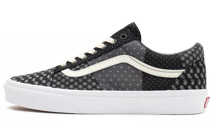 

Кроссовки Vans Old Skool Tie Print Patchwork Черный/Белый