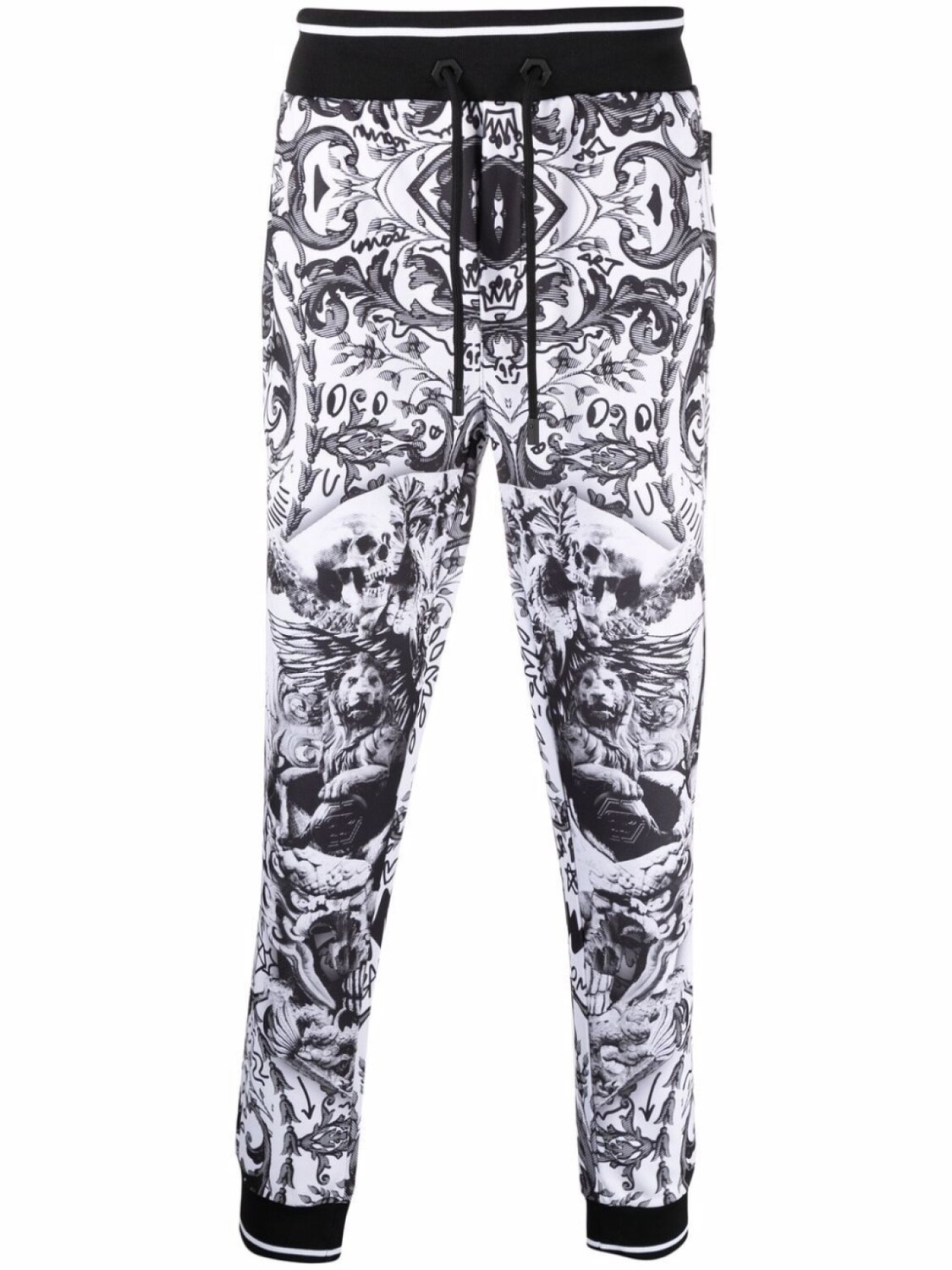 

Philipp Plein спортивные брюки New Baroque, белый
