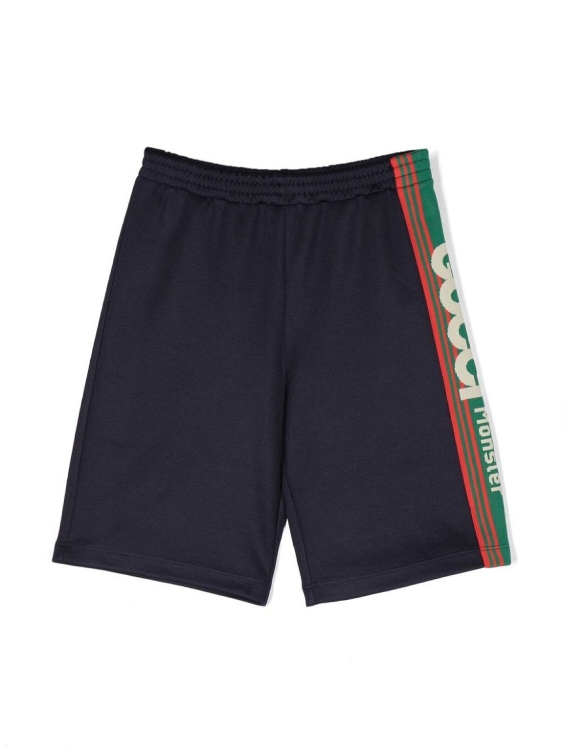 

Gucci Kids шорты Gucci Monster из джерси, синий
