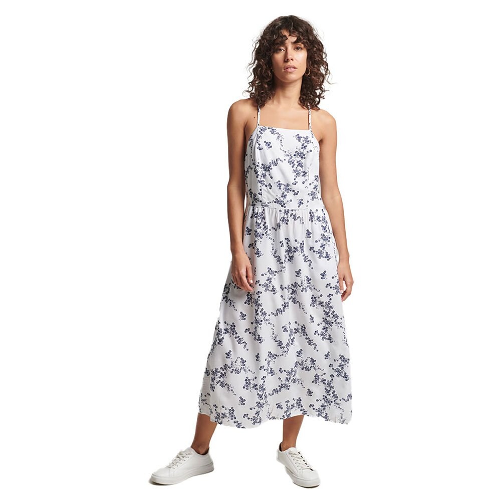 

Платье Superdry Vintage Cami Maxi, белый