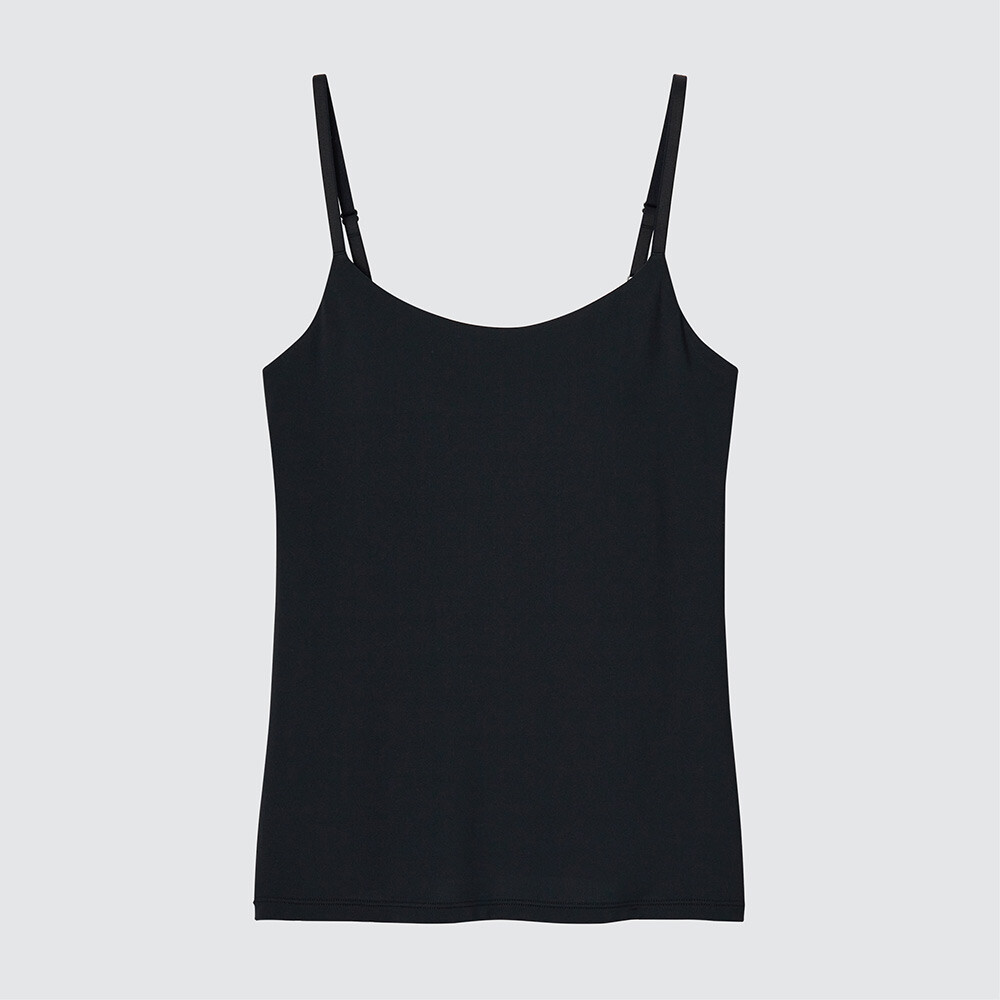 

Топ Uniqlo AIRism Bra с бретельками, черный