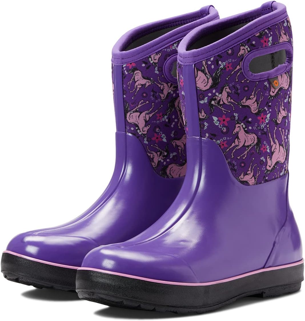 Зимние ботинки Classic II Unicorn Awesome Bogs, цвет Violet Multi
