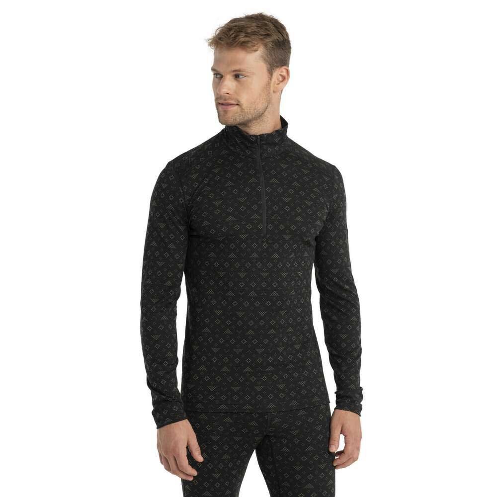 

Базовый слой Icebreaker 200 Oasis First Snow Merino, черный