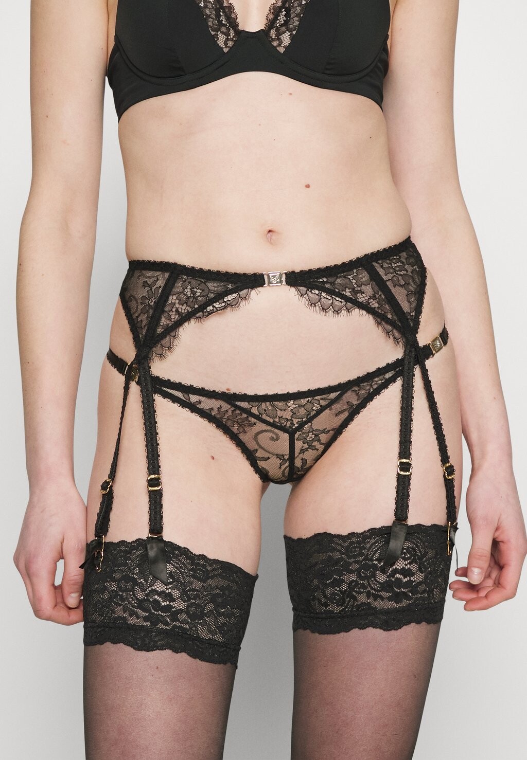 

Пояс для чулок Agent Provocateur, черный