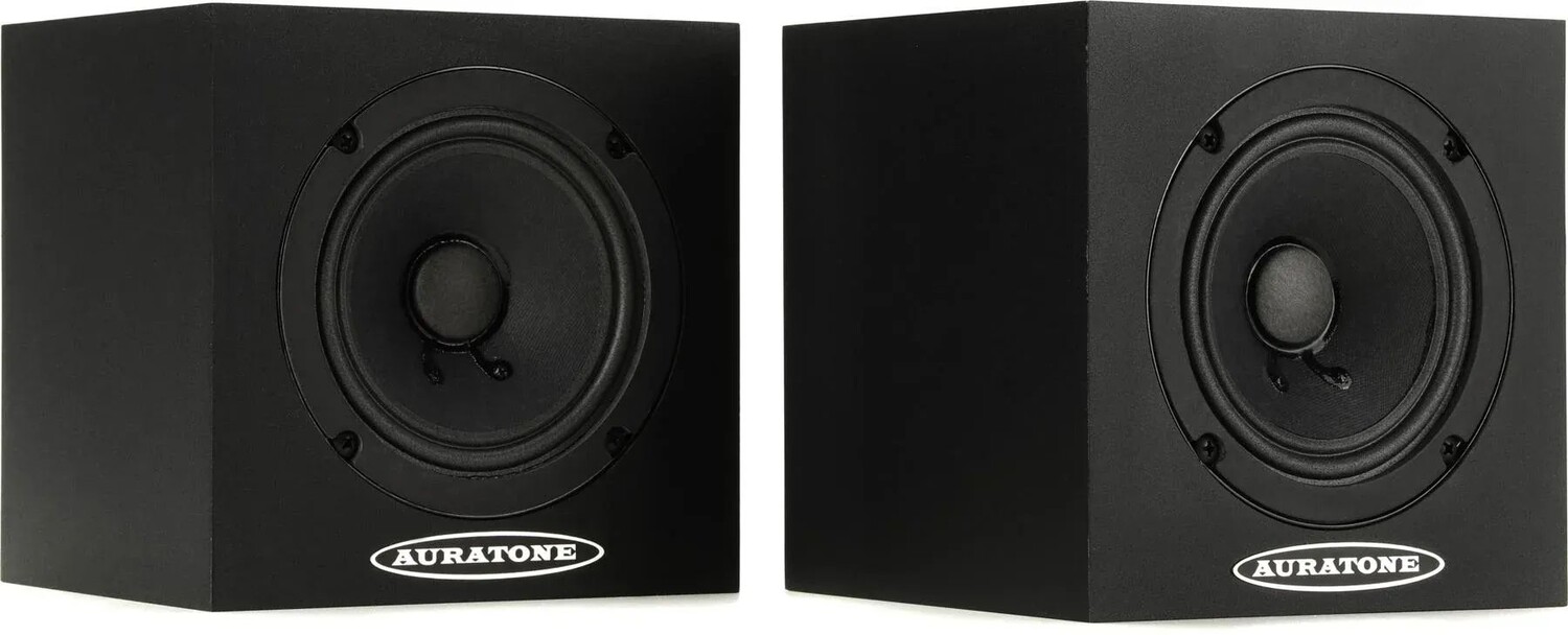 

Эталонные мониторы Auratone 5C Active Super Sound Cube с диагональю 4,5 дюйма — 1 пара, черные