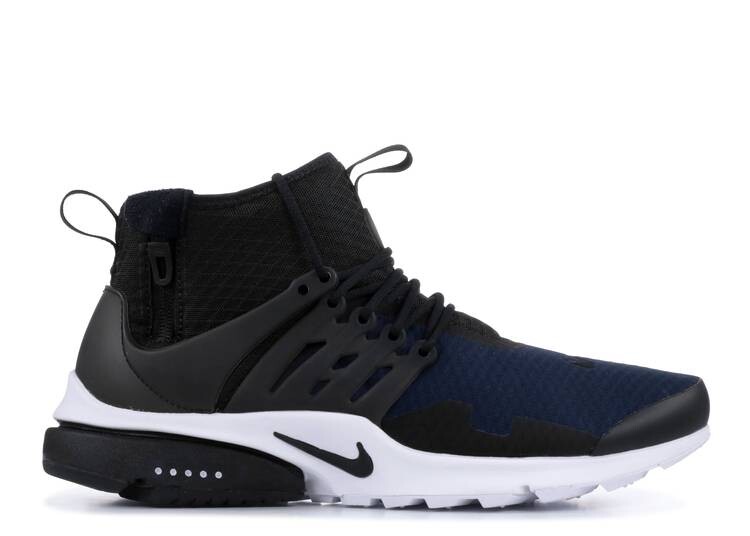 

Кроссовки Nike NIKELAB AIR PRESTO MID SP 'OBSIDIAN', черный