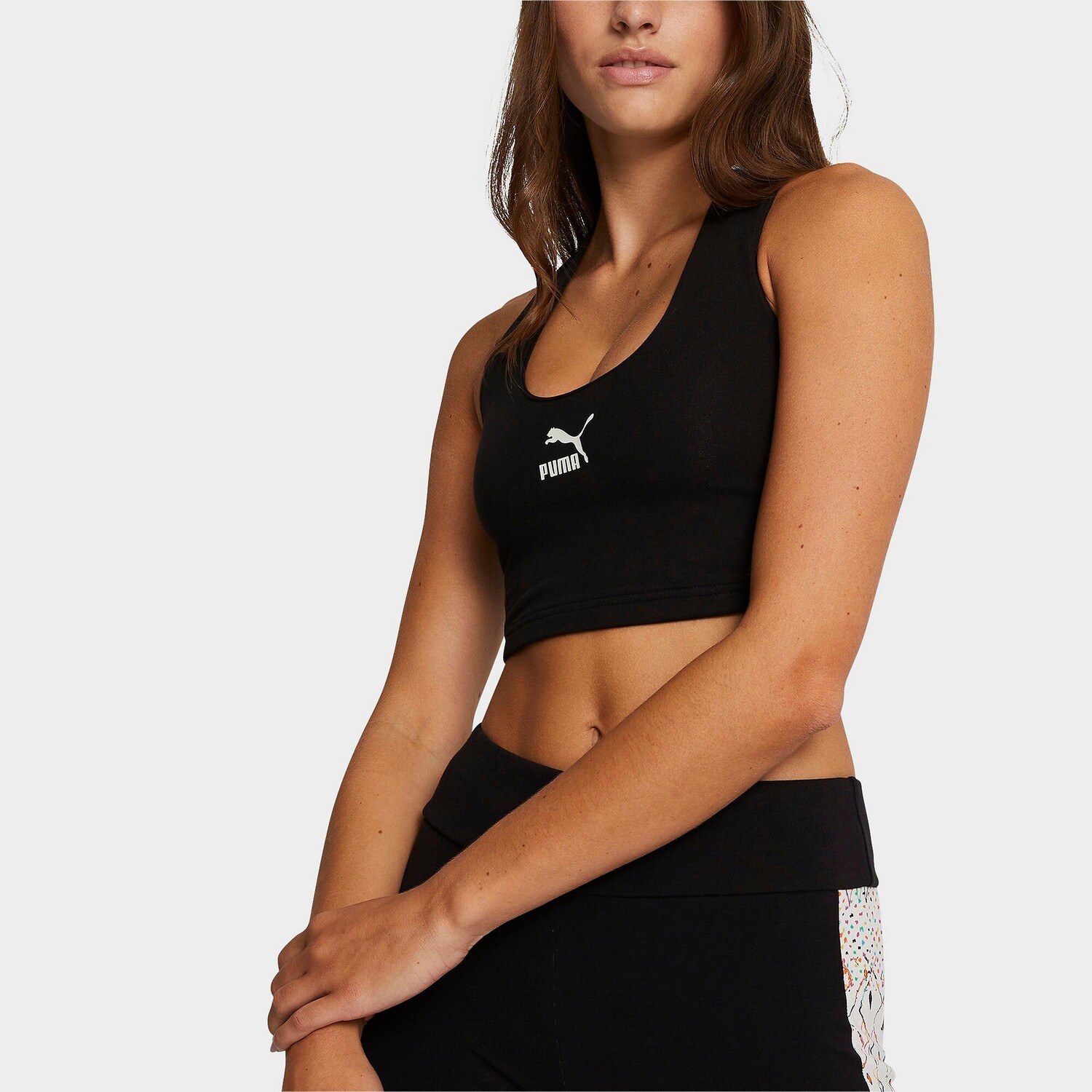 

Женский укороченный топ Puma T7 Artisan, черный