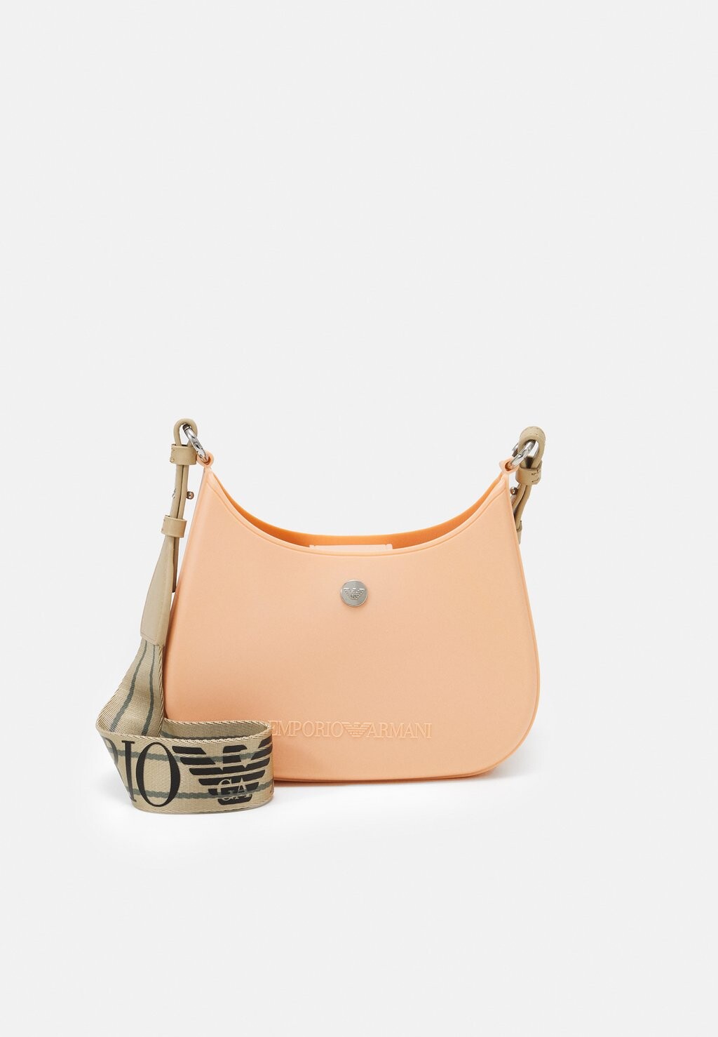 

Сумка на плечо RECYCLED WOMANS MINI BAG Emporio Armani, розовый/бежевый