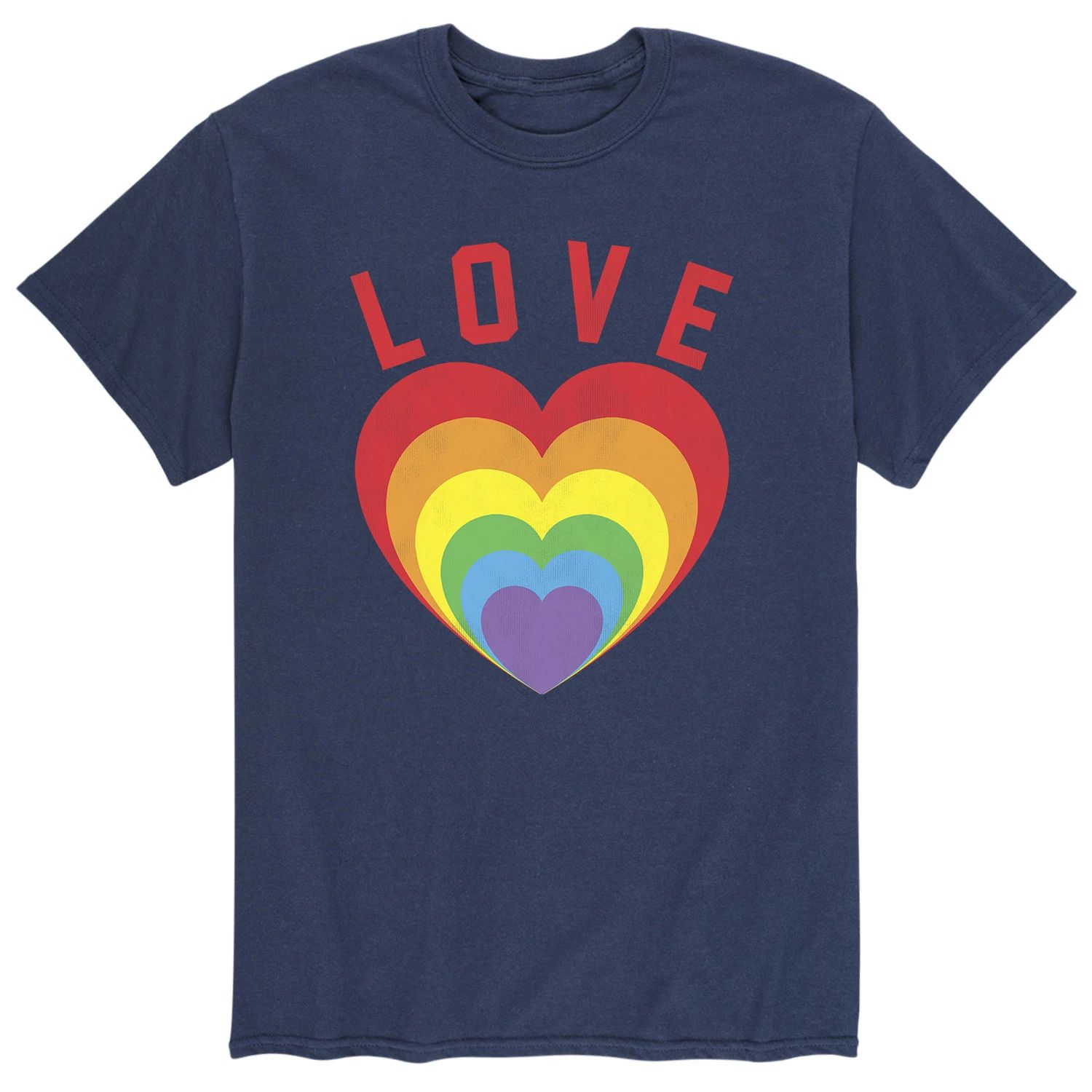 Мужская футболка Love Hearts Licensed Character