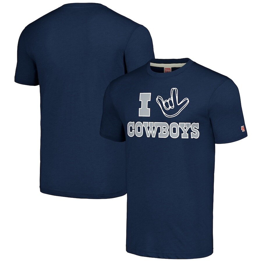 

Футболка с коротким рукавом Homage Dallas Cowboys, нави