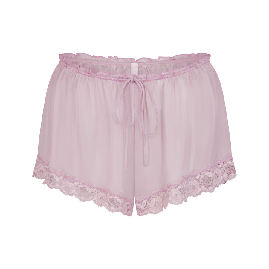 

Шорты SKIMS Skims Romance Lace, цвет Iris Mica