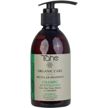 

Tahe Organic Care Мицеллярный шампунь против загрязнения окружающей среды, 300 мл, мятный