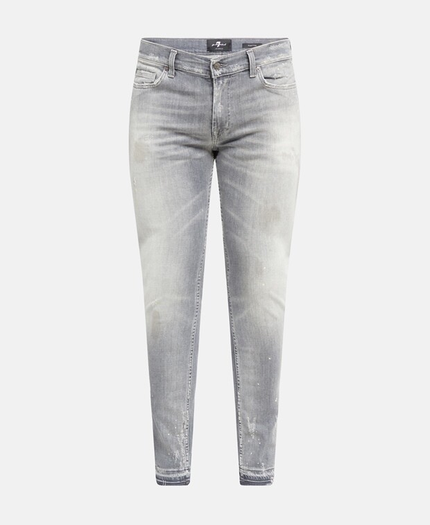 

Джинсы узкого кроя 7 for all Mankind, серый