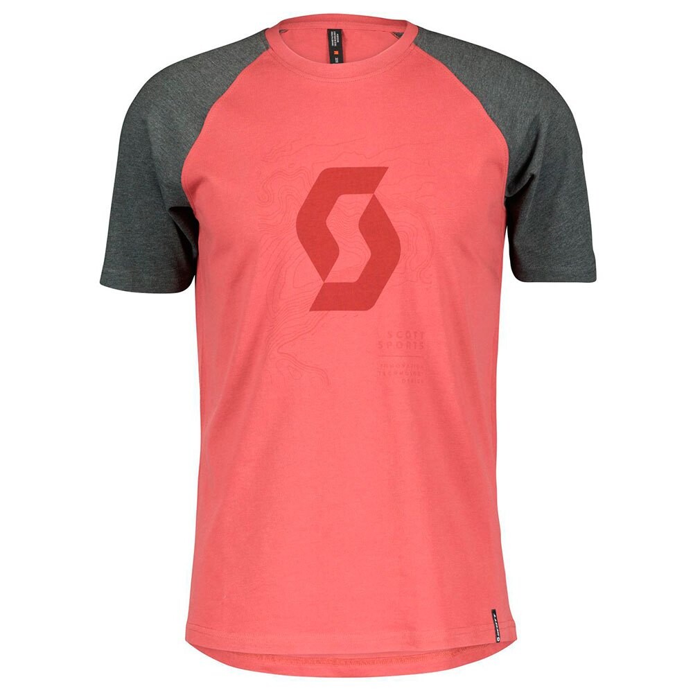 

Футболка Scott Icon Raglan, красный