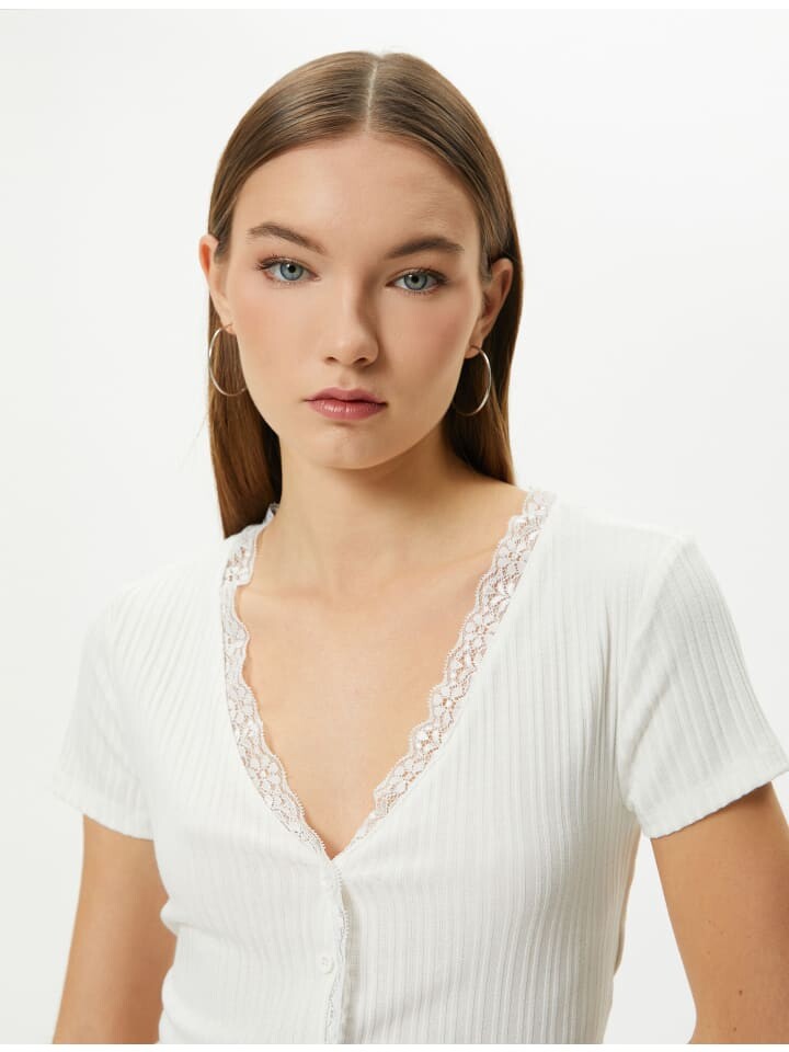 

Футболка KOTON T shirt, экрю