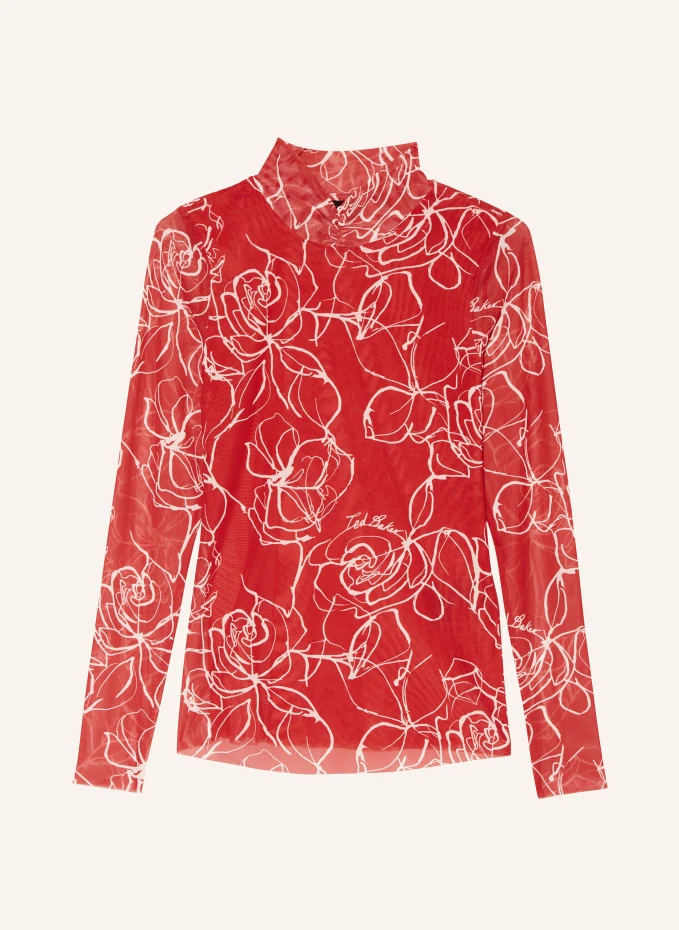 

Длинный рукав helanr из сетки Ted Baker, белый
