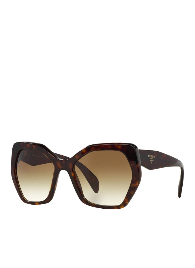 

Солнцезащитные очки pr 16rs Prada, коричневый