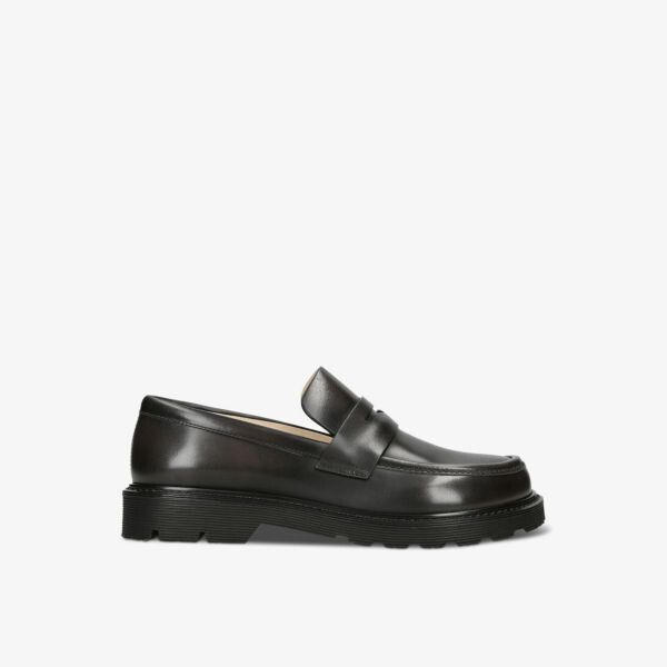

Кожаные лоферы blaze Loewe, черный