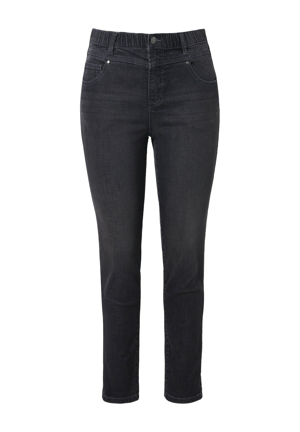 

Джинсы облегающие BAUCH-WEG HIGH WAIST 5-POCKET SUPERSTRETCH LAURASØN, темно-серый
