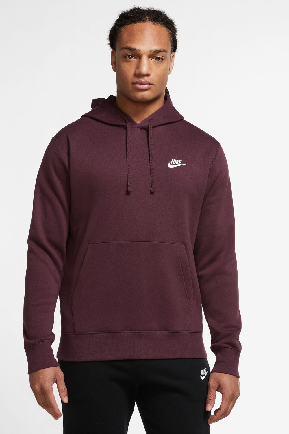 

Клубный пуловер с капюшоном Nike, красный