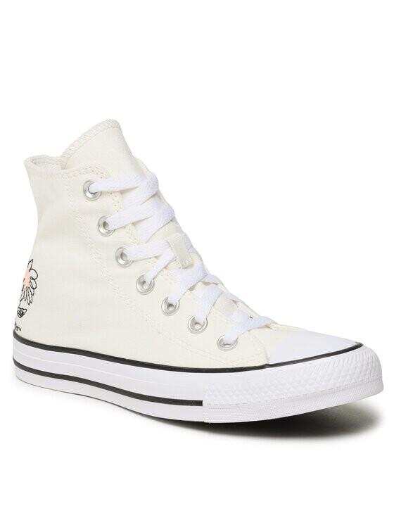 

Кроссовки из ткани Converse, хаки